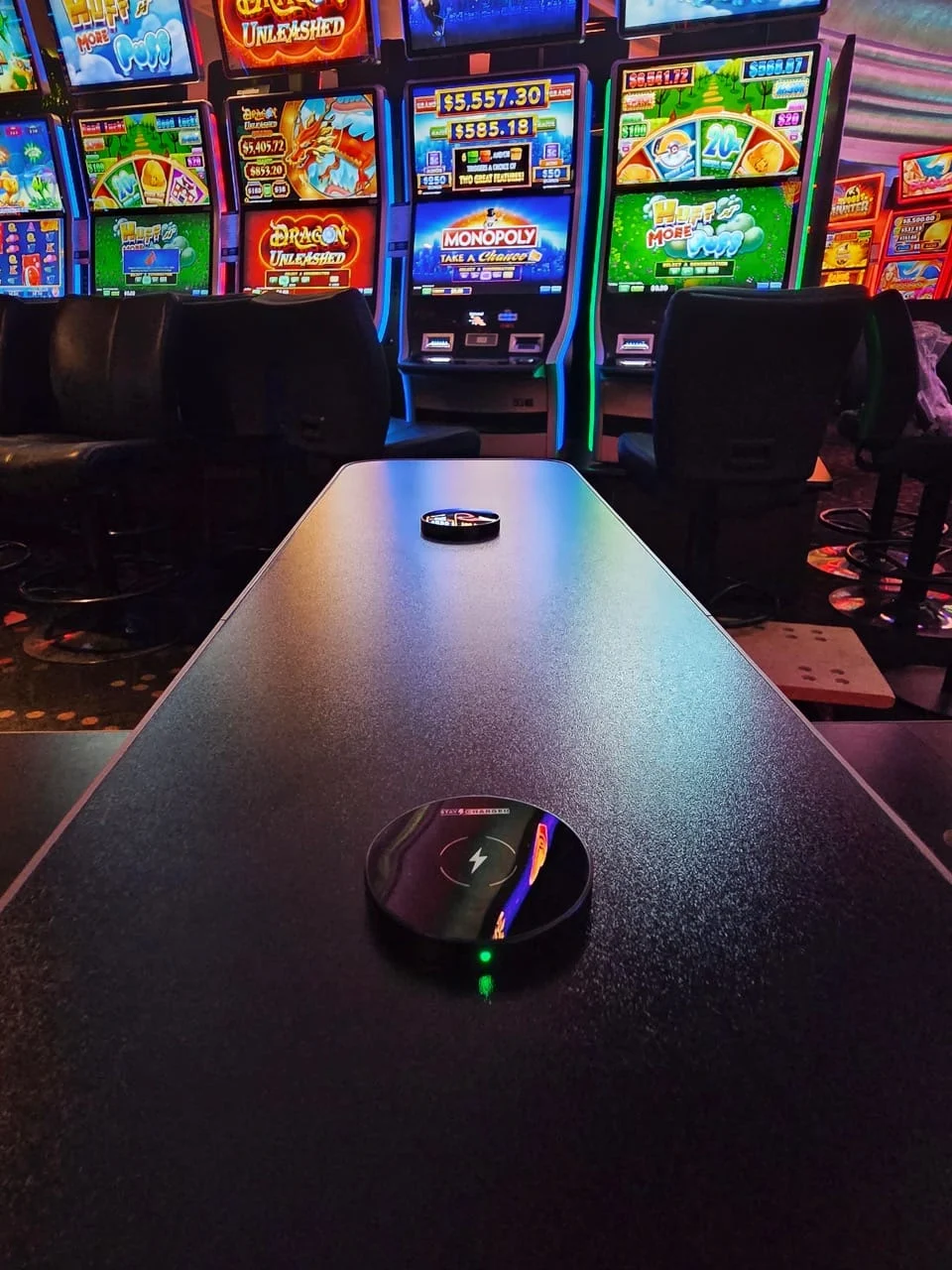 Wireless charging at Southport Sharks, photo 3 of 6